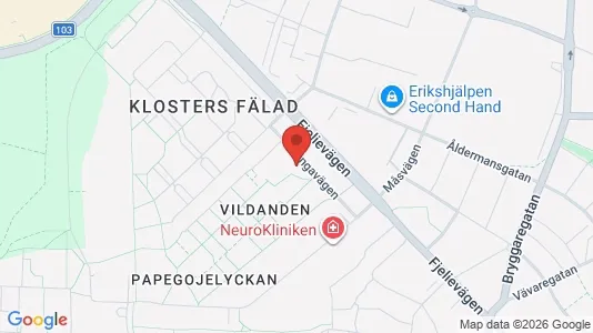 Rooms for rent i Lund - kort over placeringen