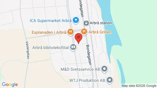 Apartments for rent i Bollnäs - kort over placeringen