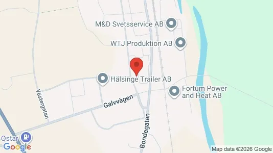 Apartments for rent in Bollnäs - Photo from Google Street View