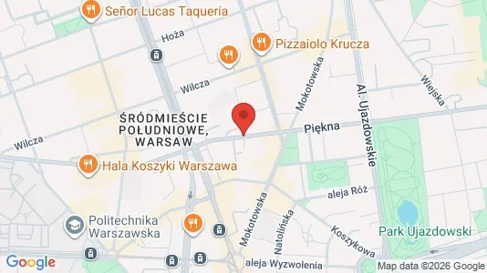 Apartments for rent i Warszawa Śródmieście - kort over placeringen