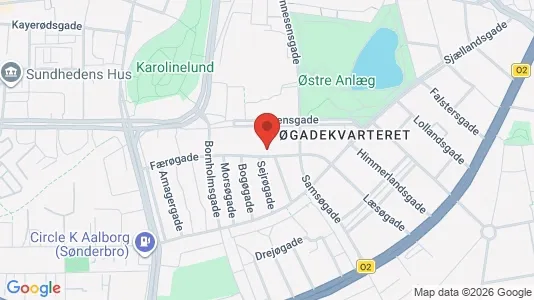 Apartments for rent in Aalborg Center - Photo from Google Street View
