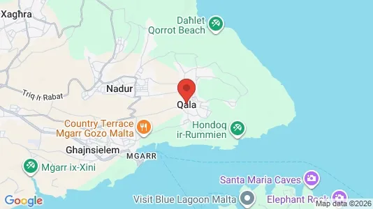 Houses for rent i Il-Qala - kort over placeringen