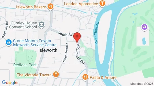 Apartments for rent i Isleworth - Middlesex - kort over placeringen