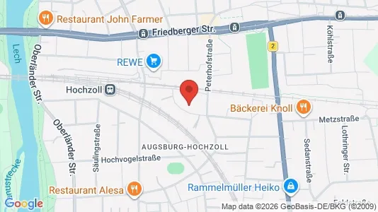 Apartments for rent in Augsburg - Photo from Google Street View