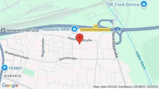 Apartments for rent in Gelsenkirchen - Photo from Google Street View