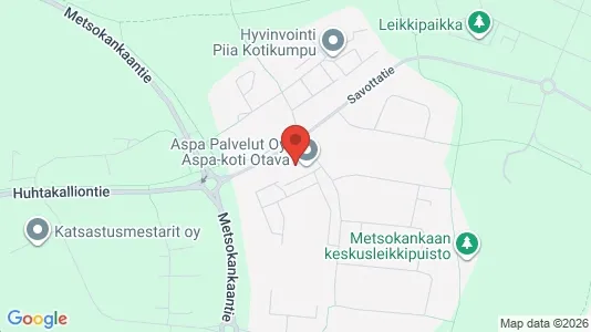 Apartments for rent i Oulu - kort over placeringen