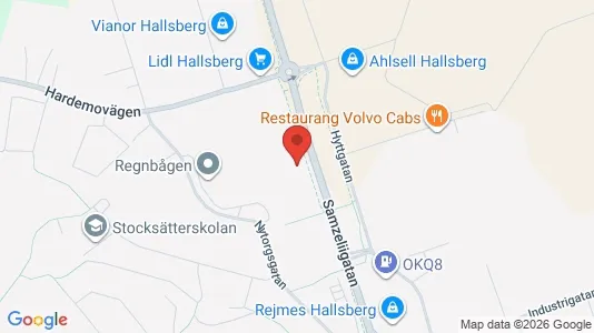 Apartments for rent i Hallsberg - kort over placeringen