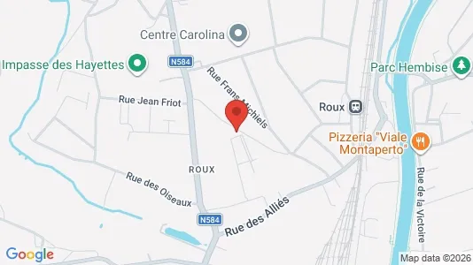 Apartments for rent i Charleroi - kort over placeringen