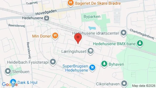 Apartments for rent i Hedehusene - kort over placeringen