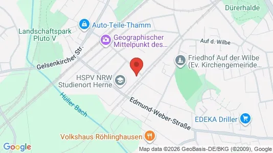 Apartments for rent i Herne - kort over placeringen