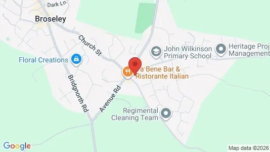 Apartments for rent i Broseley - Shropshire - kort over placeringen