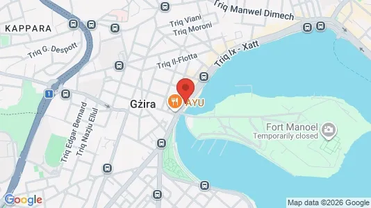Apartments for rent i Sliema - kort over placeringen