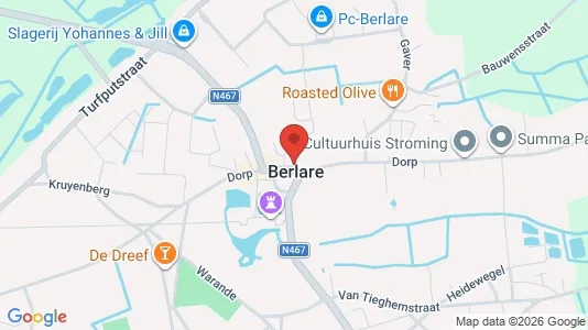 Apartments for rent i Berlare - kort over placeringen