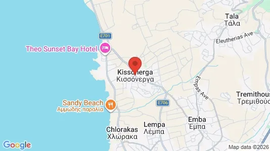 Apartments for rent in Kissonerga - Photo from Google Street View