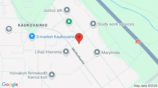 Apartments for rent i Oulu - kort over placeringen