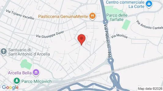 Rooms for rent i Padua - kort over placeringen
