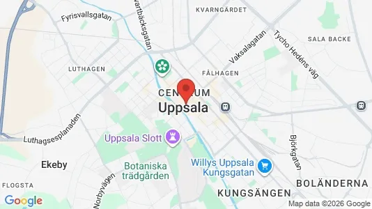 Rooms for rent in Uppsala - Photo from Google Street View