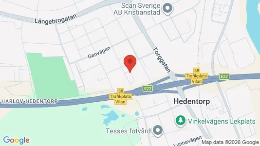 Apartments for rent in Kristianstad - Photo from Google Street View