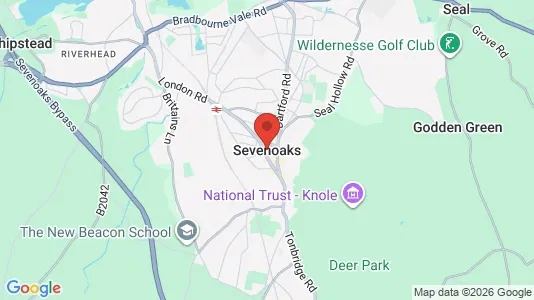 Apartments for rent in Sevenoaks - Kent - Photo from Google Street View