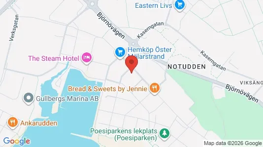 Apartments for rent i Västerås - kort over placeringen