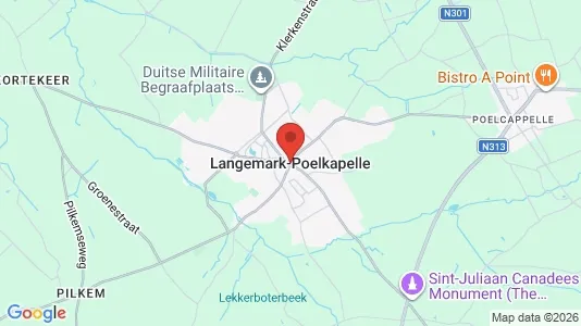 Apartments for rent in Langemark-Poelkapelle - Photo from Google Street View