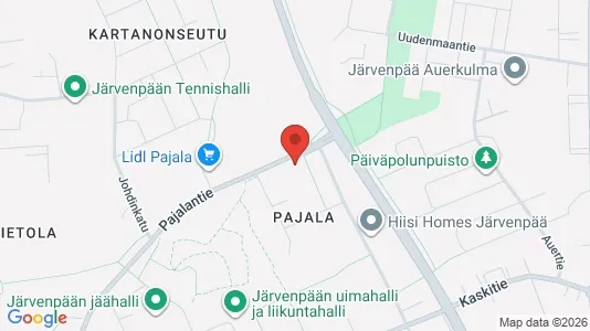 Apartments for rent i Järvenpää - kort over placeringen