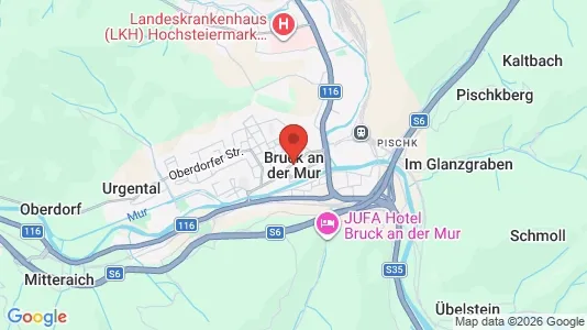 Rooms for rent in Bruck an der Mur - Photo from Google Street View