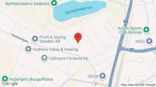 Apartments for rent i Bollnäs - kort over placeringen
