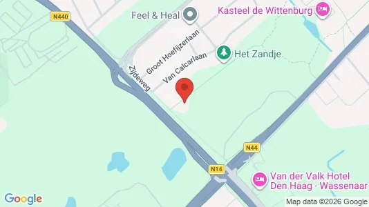 Apartments for rent i Wassenaar - kort over placeringen