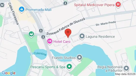 Apartments for rent i Bucharest - Sectorul 2 - kort over placeringen