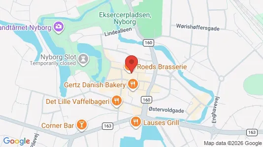 Apartments for rent i Nyborg - kort over placeringen