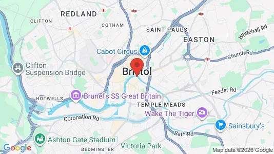 Houses for rent i Bristol - Avon - kort over placeringen