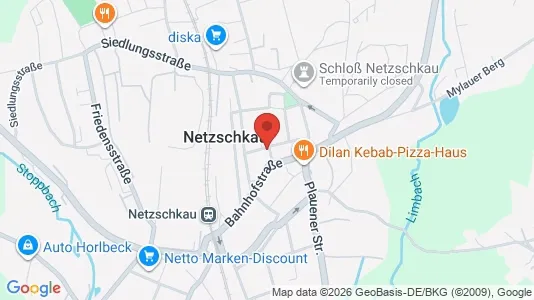 Apartments for rent i Vogtlandkreis - kort over placeringen