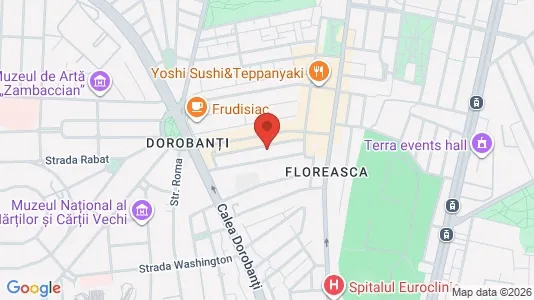 Apartments for rent i Bucharest - Sectorul 1 - kort over placeringen