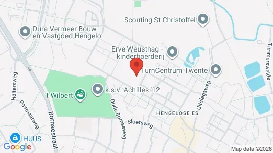 Apartments for rent i Hengelo - kort over placeringen