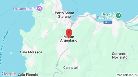 Houses for rent i Monte Argentario - kort over placeringen
