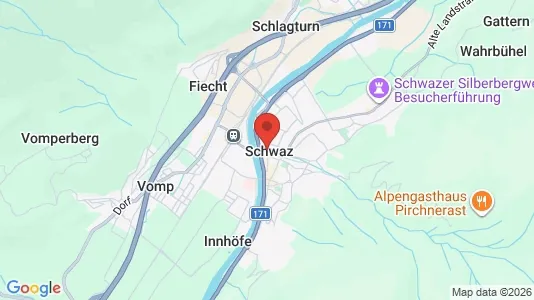 Apartments for rent in Schwaz - Photo from Google Street View