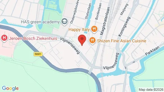 Apartments for rent i Den Bosch - kort over placeringen