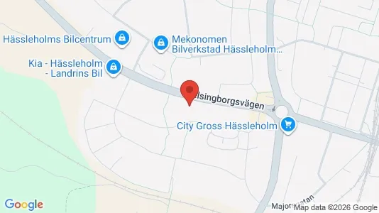 Apartments for rent i Landskrona - kort over placeringen