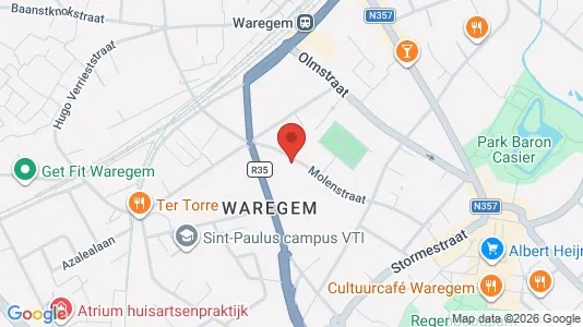 Apartments for rent in Waregem - Photo from Google Street View