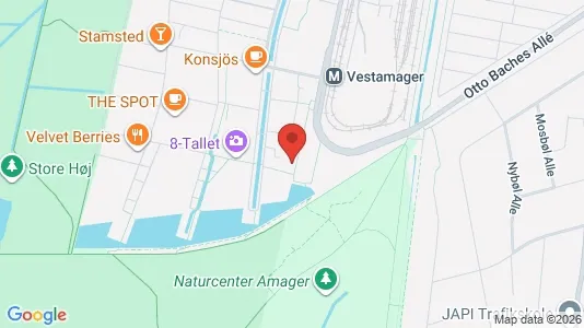 Apartments for rent i Copenhagen S - kort over placeringen