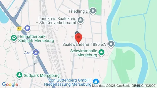 Apartments for rent i Saalekreis - kort over placeringen