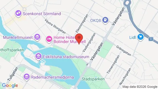 Apartments for rent i Eskilstuna - kort over placeringen