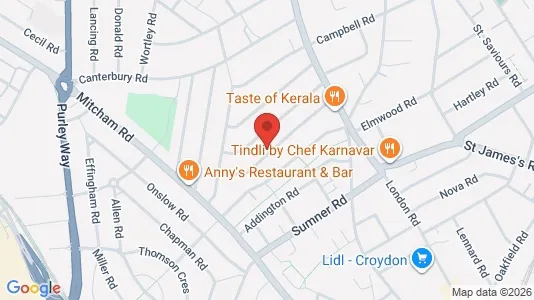 Apartments for rent i Croydon - Surrey - kort over placeringen