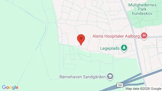 Apartments for rent i Aalborg SV - kort over placeringen