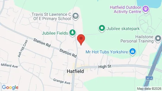 Apartments for rent i Doncaster - South Yorkshire - kort over placeringen