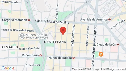 Apartments for rent in Madrid Salamanca - Photo from Google Street View