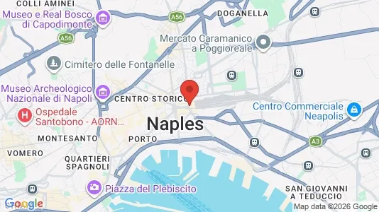 Apartments for rent i Napoli Municipalità 2 - kort over placeringen