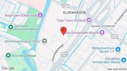 Apartments for rent i Amsterdam Noord - kort over placeringen