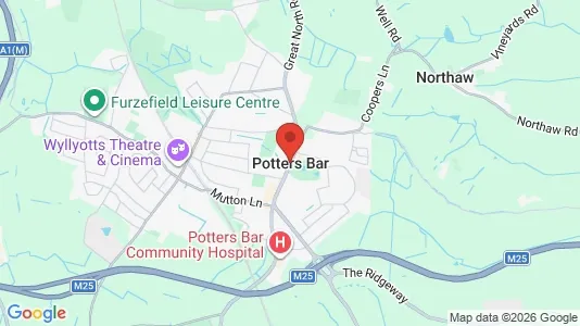 Houses for rent in Potters Bar - Hertfordshire - Photo from Google Street View